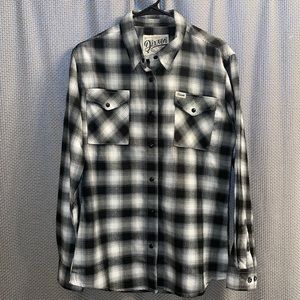 Women’s Dixxon Black and white flannel